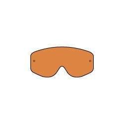 RACING GOGGLES SINGLE LENS ORANGE