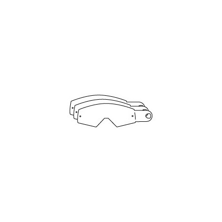 RACING GOGGLES TEAR OFFS 12ct.
