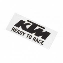 LOGO STICKER BLACK/WHITE